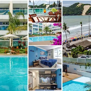 Hotel Pe Na Areia Com Piscina, Wifi E Estacionamento Em Ponta Negra